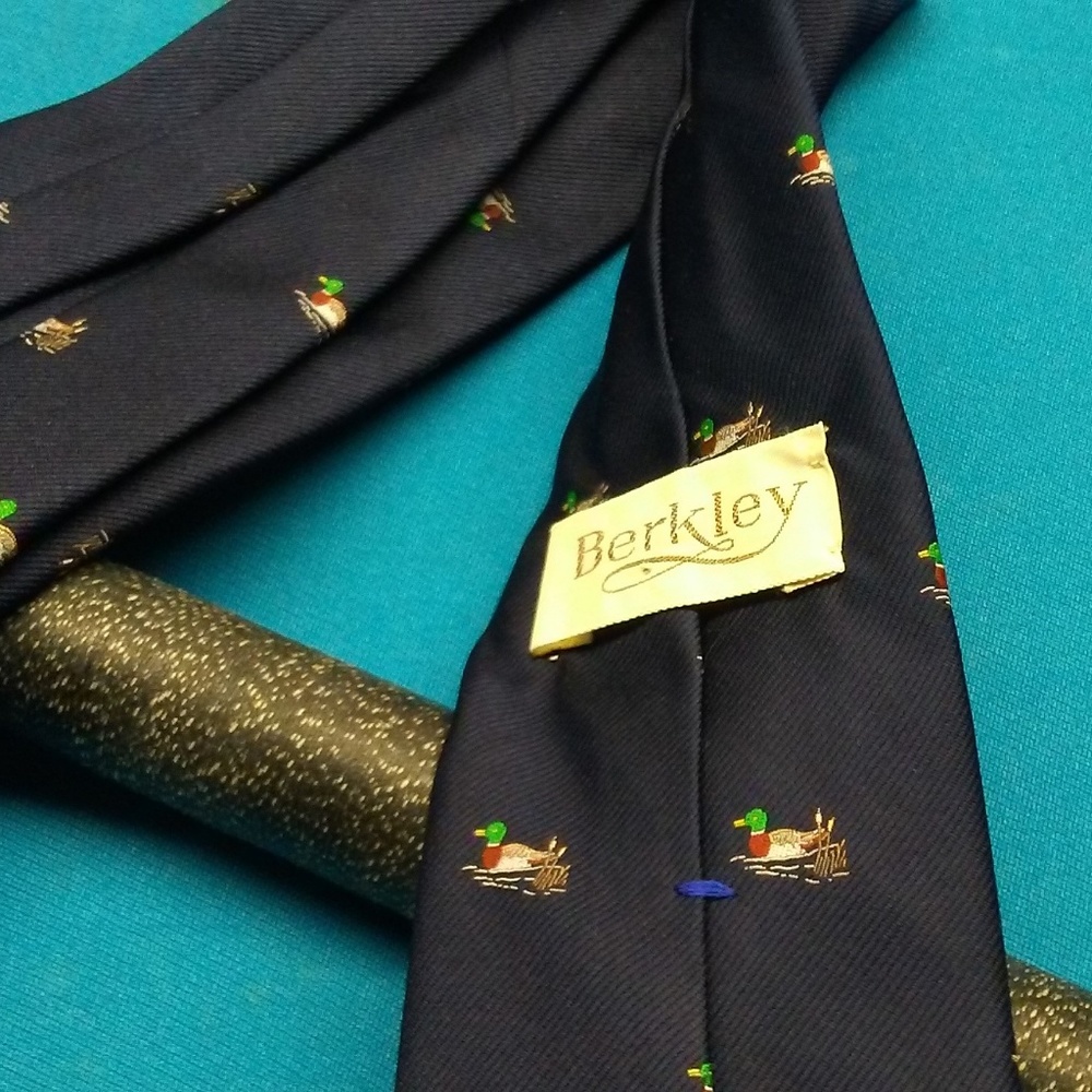 3 inch wide embroidered tie by Berkley